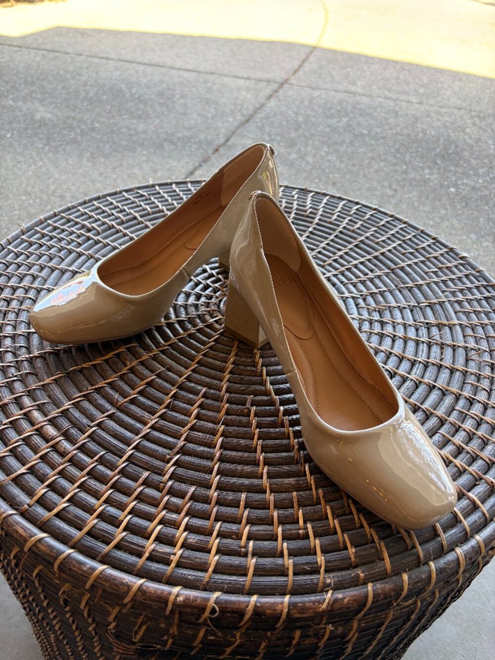 Brand New Tan Pumps-Donald Pliner